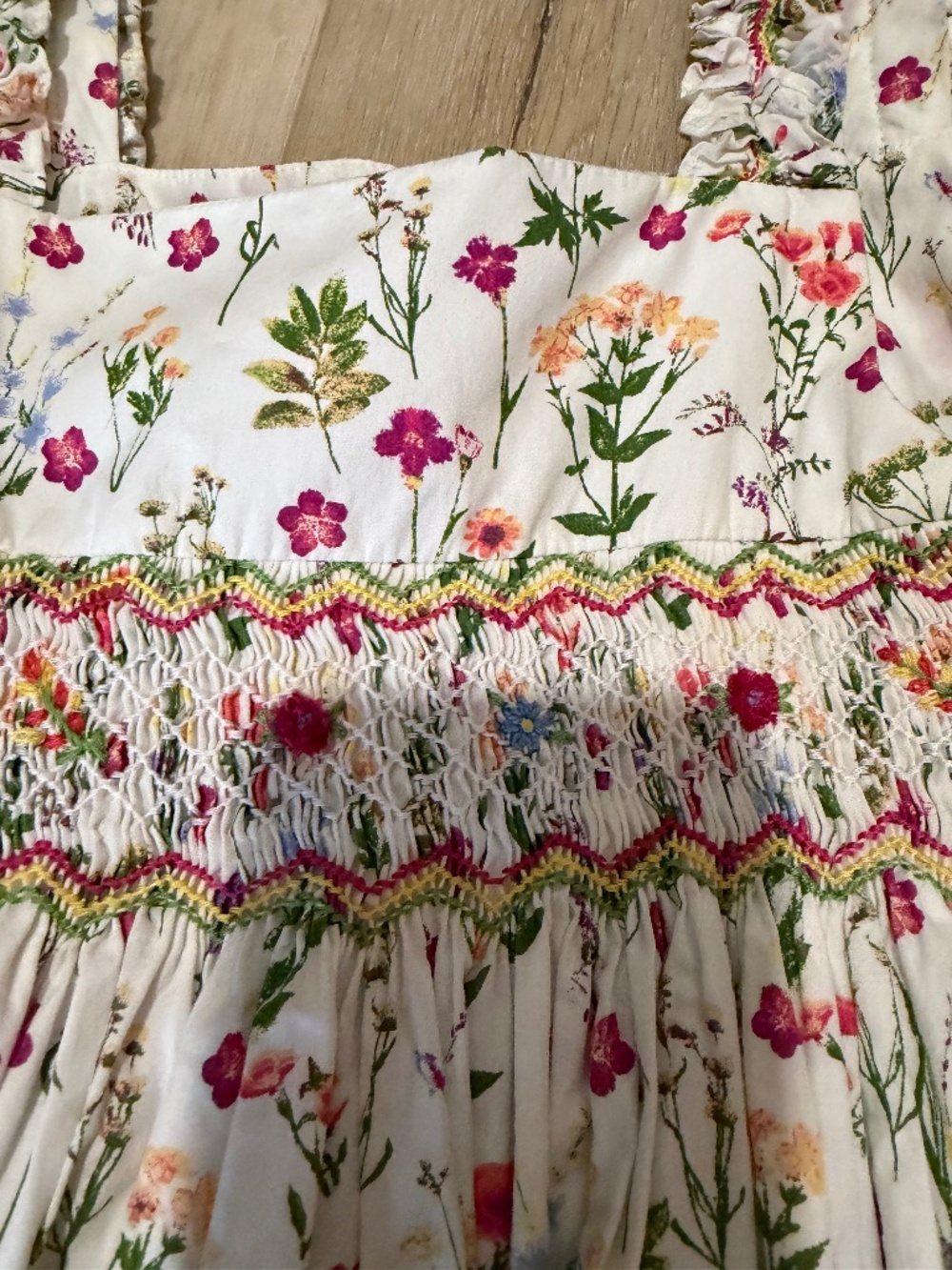 Edgehill collection size 6 smocked dress
